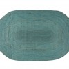 ΧΑΛΙ ΨΑΘΙΝΟ ΟΒΑΛ JUTE TURQUOISE