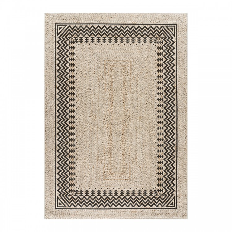 Πατάκι Jute Art 9132 Μαύρο