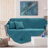 Beauty Home Ριχτάρι Micro velour Art 8406 Πετρόλ