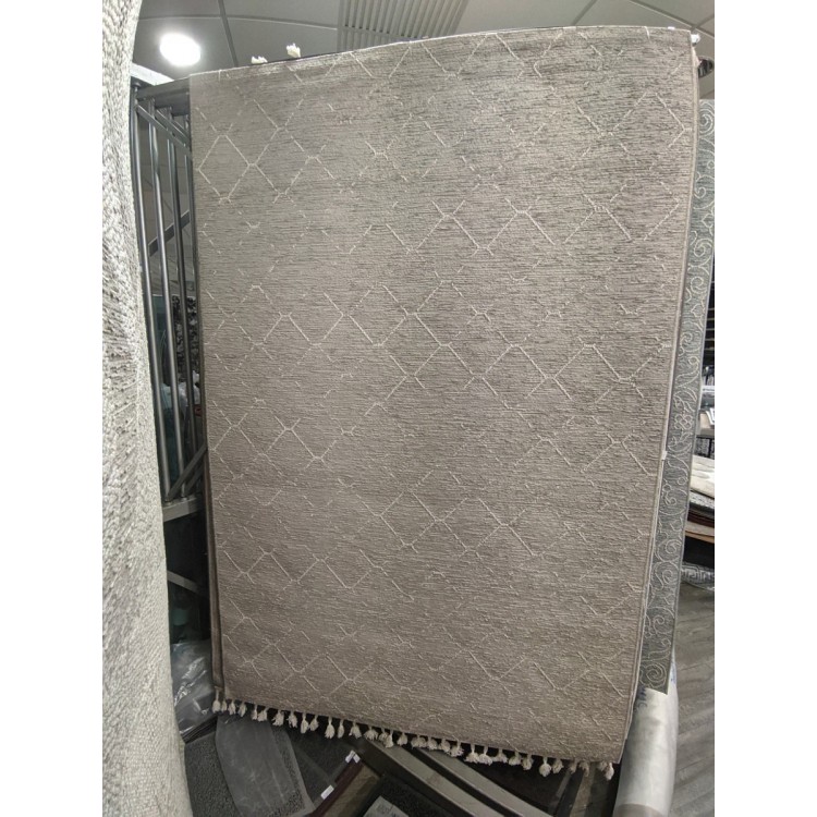 ΧΑΛΙ ΨΑΘΑ VELVET 025-819 GREY - ALEXANDER CARPETS