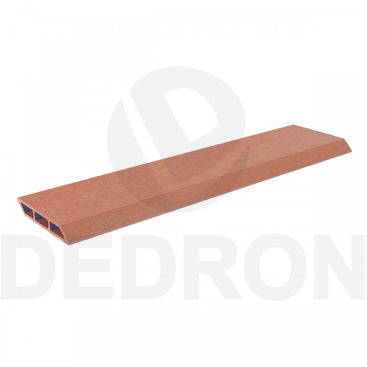 DEDRON ΣΑΝΙΔΑ ΠΕΡΙΦΡΑΞΗΣ WPC 12CM ΠΛΑΓΙΑ ΛΕΙΑ 2075-12 BROWN (ΤΙΜΗ/ΣΑΝΙΔΑ)