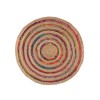 ΧΑΛΙ ΨΑΘΙΝΟ ROUND JUTE MULTI-NATURAL