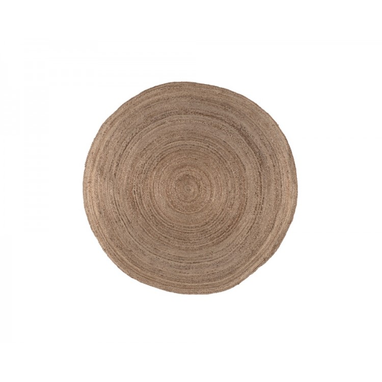 ΧΑΛΙ ΨΑΘΙΝΟ ROUND JUTE NATURAL GREY