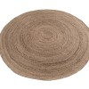 ΧΑΛΙ ΨΑΘΙΝΟ ROUND JUTE NATURAL GREY